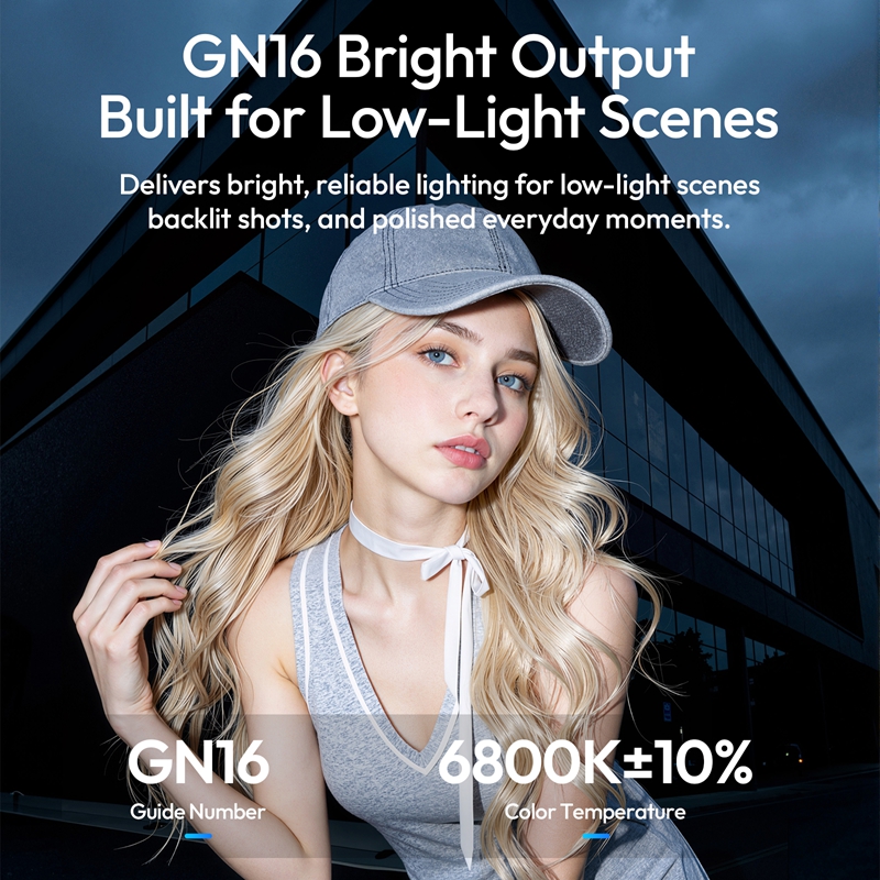 Ulanzi F16R Camera Flash LED L - Canon Camera Eos R50 ulasan dan harga