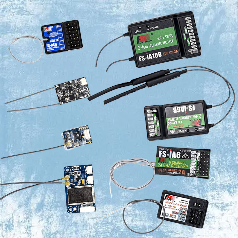 Flysky RC Receiver FS-IA6 IA6B - Fpv Drone Battery ulasan dan harga