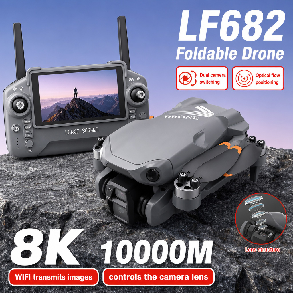 Aerial Photo LF682 Drone 8K HD - Dji Drone Mini 4 Pro ulasan dan harga
