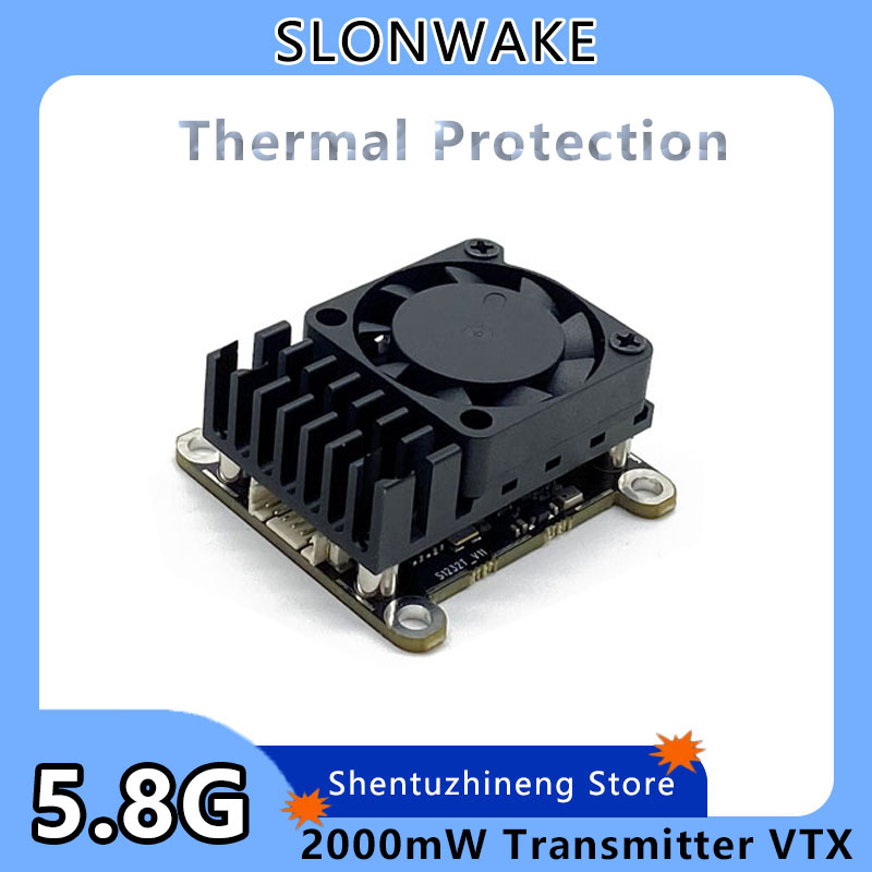 New upgrade 5.8Ghz 2W adjustab - Fpv Drone Transmitter ulasan dan harga