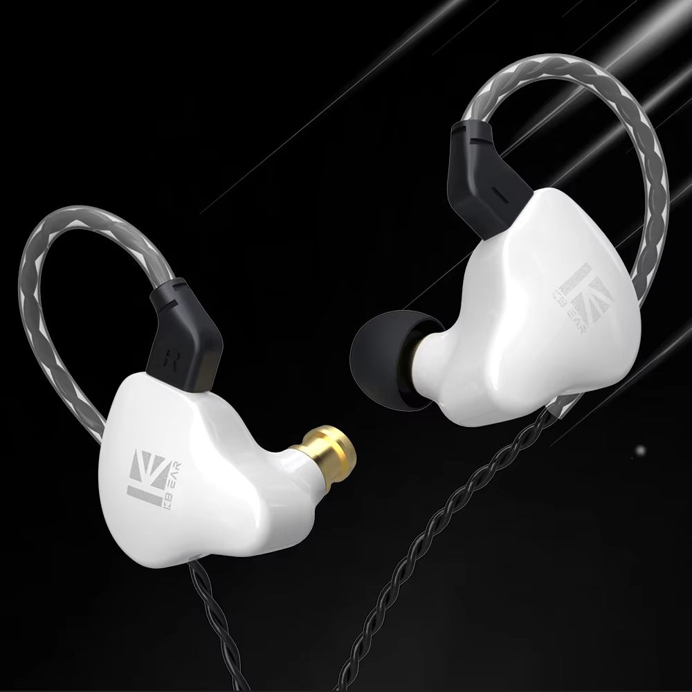 KBEAR KS1 HiFi Earphone 2Pin C - Eachine Drone E010 ulasan dan harga