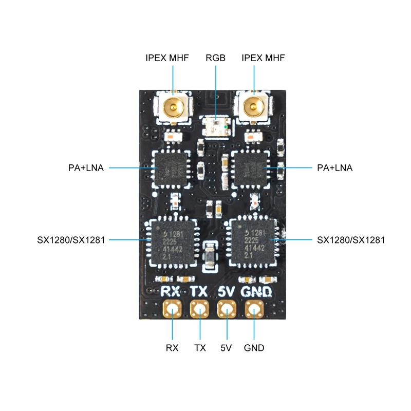 BETAFPV SuperD ELRS Receiver 2 - Fpv Drone Quadcopter ulasan dan harga