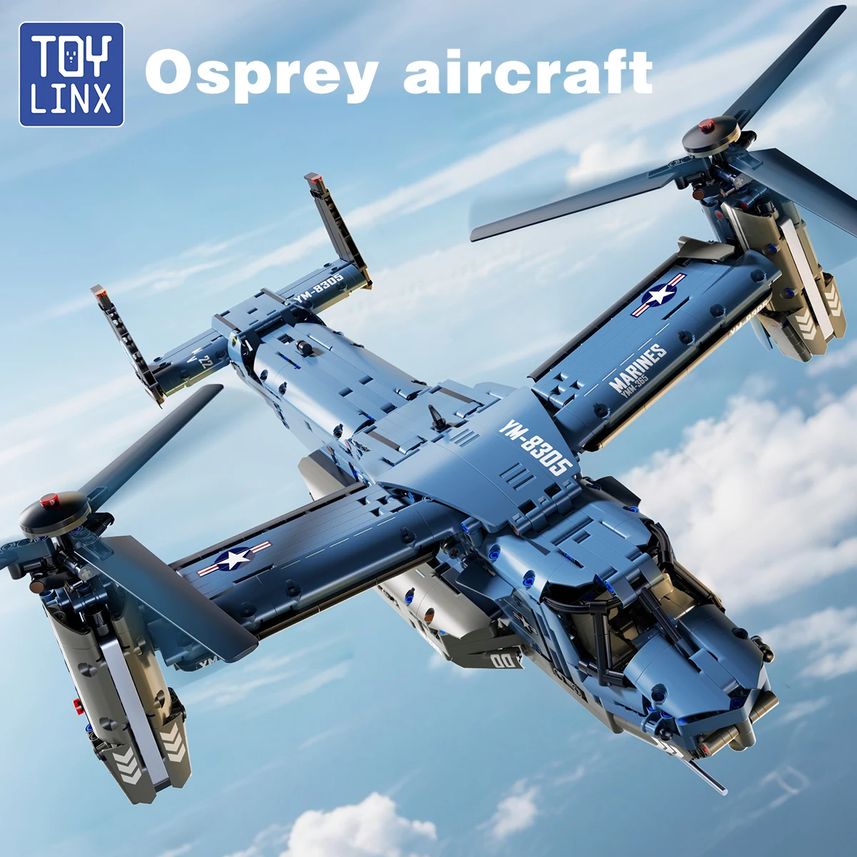 Military V-22 Osprey Tiltrotor - Jjrc Drone X12 ulasan dan harga