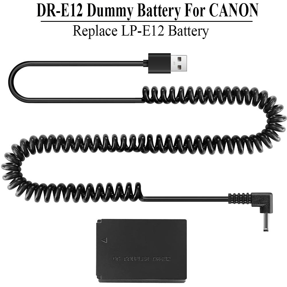 ACK-E12 USB Power Cord LP-E12  - Canon Camera Eos M50 Mark Ii ulasan dan harga