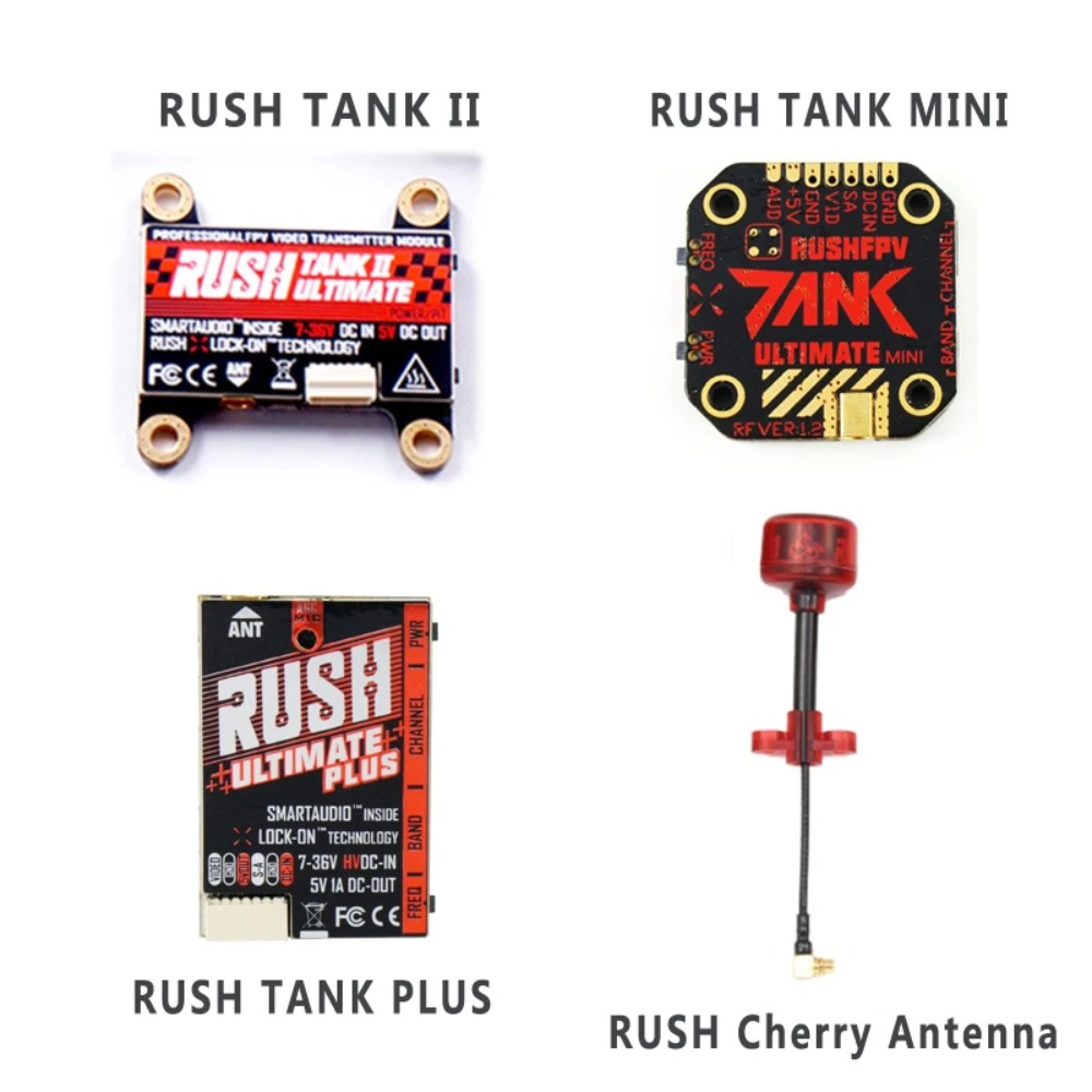 RUSH TANK Ultimate II/Mini/PLU - Fpv Drone Transmitter ulasan dan harga