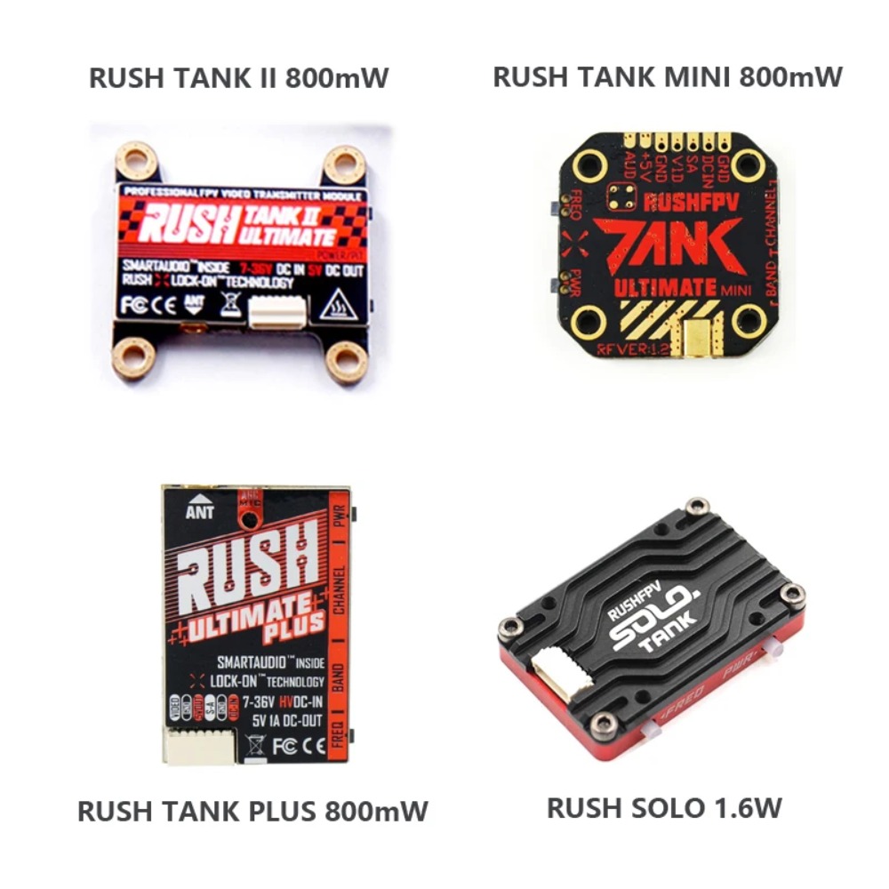 RUSH TANK Ultimate II/Mini/PLU - Fpv Drone Transmitter ulasan dan harga
