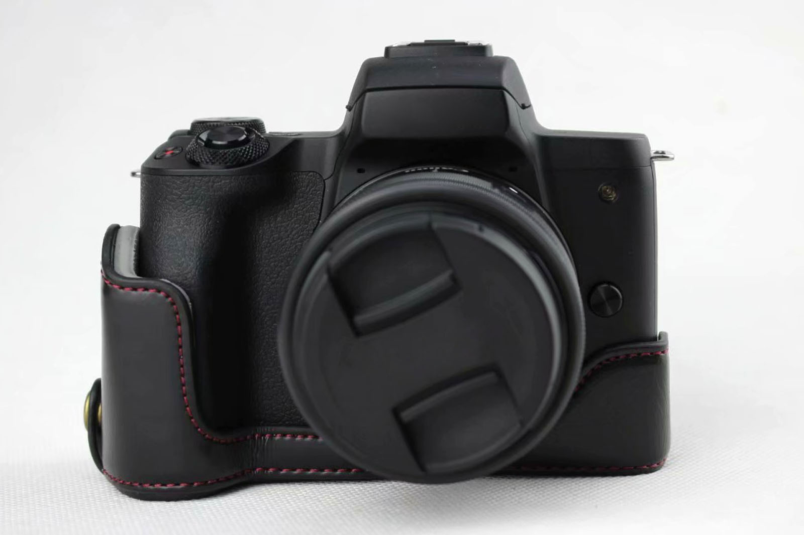 Leather Protect Half Case Grip - Canon Camera Eos M50 Mark Ii ulasan dan harga